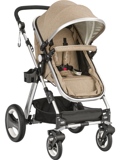 Costway Folding Aluminum Baby Stroller Jogger w/ Diaper Bag 82596731 New