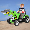 12 V Battery Powered Kids Ride on Dumper Truck-Green - Gallery View 1 of 10
