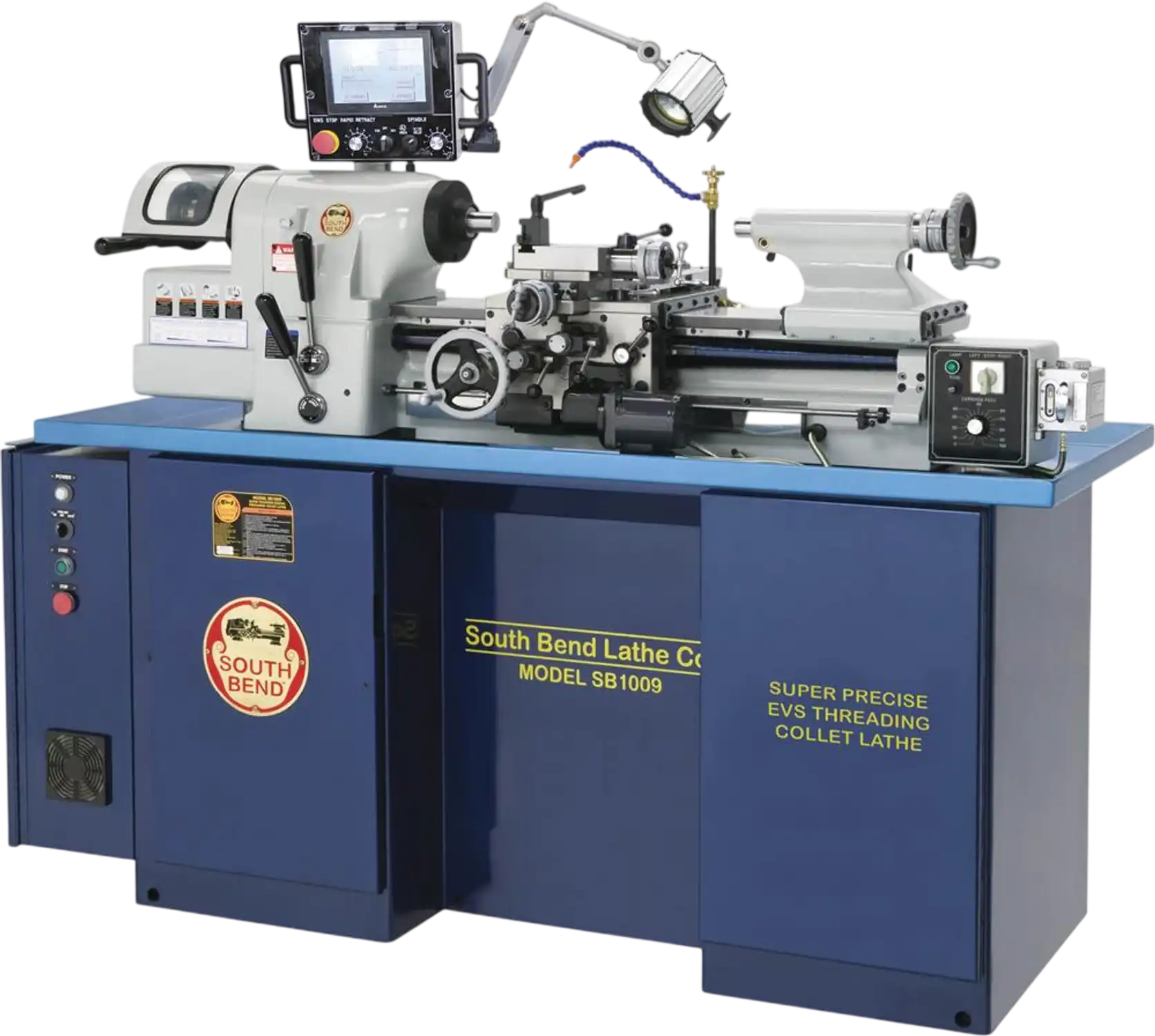 South Bend SB1009 Metal Lathe Super Precision Digital Threading Collet Lathe New