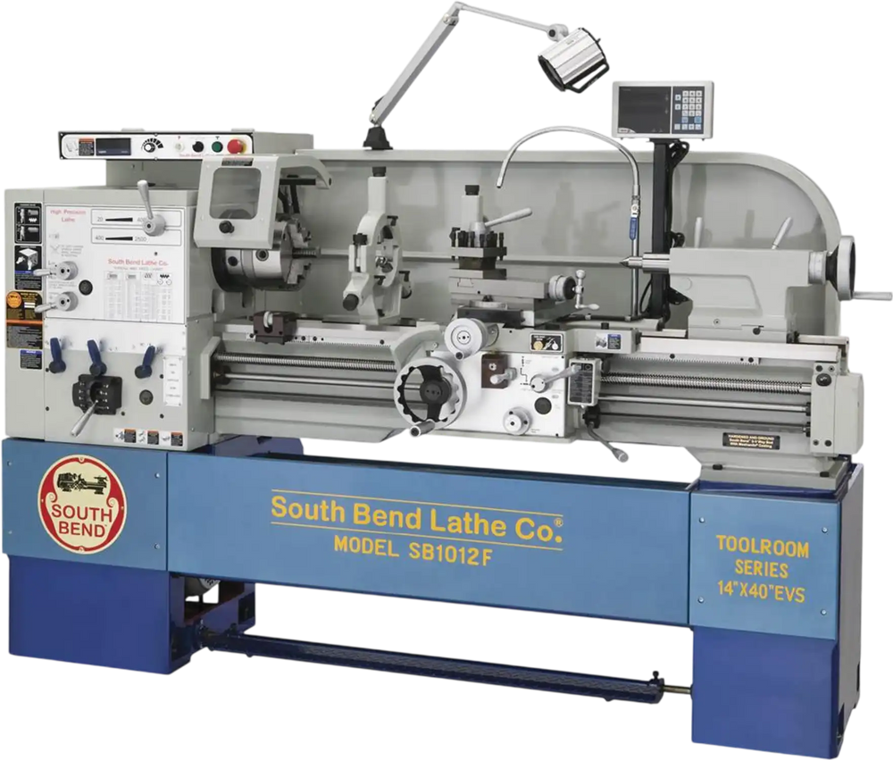 South Bend SB1012F - 14" x 40" Lathe Electronic Variable-Speed with FAGOR DRO