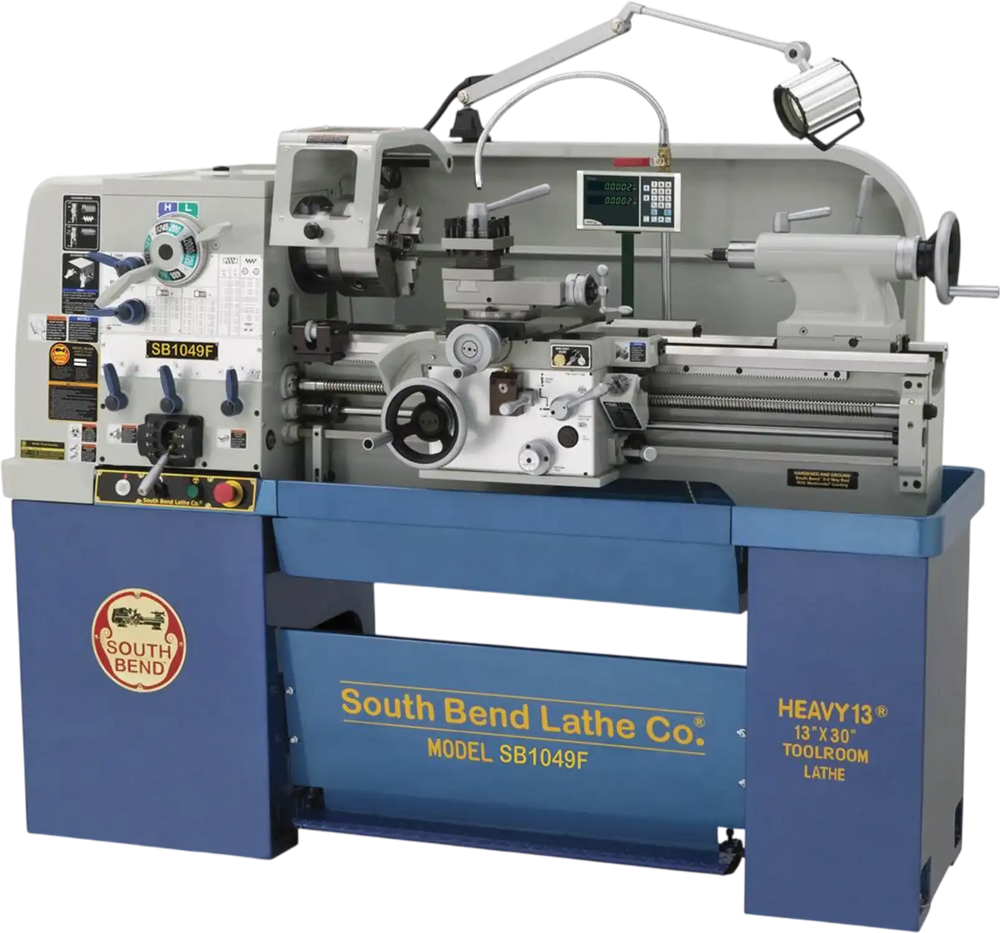 South Bend SB1049F - 13" x 30" Gearhead Lathe with Fagor DRO