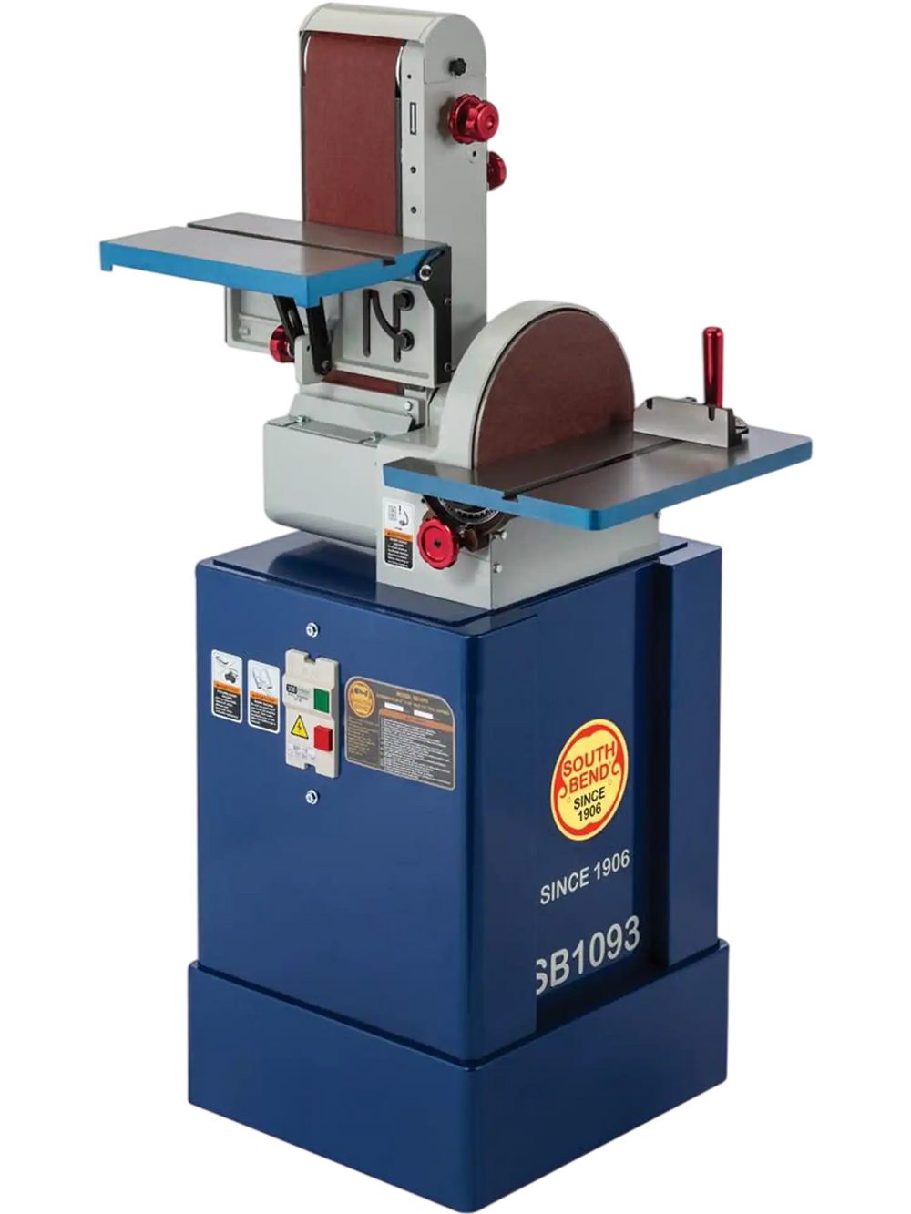 South Bend SB1093 - 6" x 48" Belt / 12" Disc Combination Sander