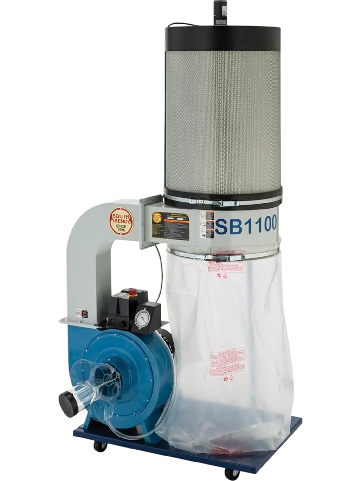 South Bend SB1100 Dust Collector 2 HP Canister New