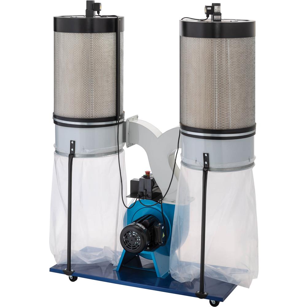 South Bend SB1101 - 3 HP Double Canister Dust Collector