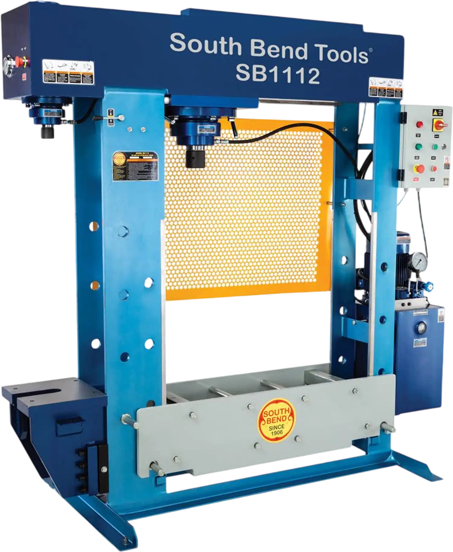 South Bend SB1112 Hydraulic Press Dual-Station HC-60T/24T New