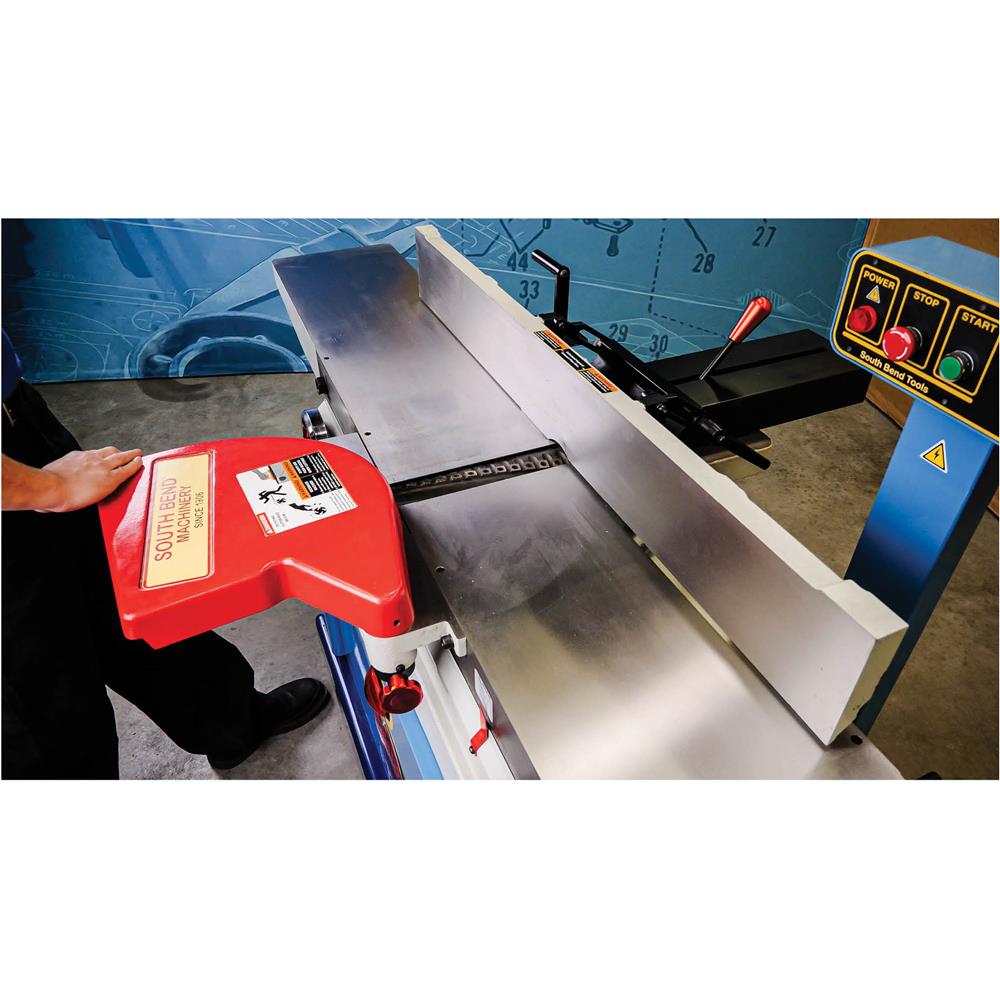 South Bend SB1113 - 12" x 87" Jointer with Helical Cutterhead & DRO