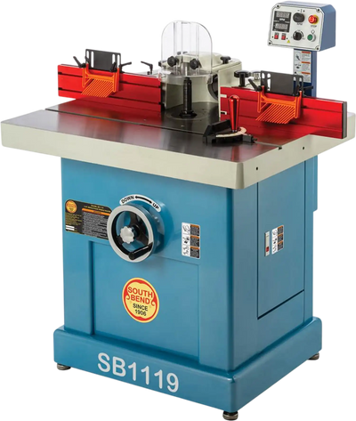 South Bend SB1119 Spindle Shaper 3 HP Single-Phase Variable-Speed New