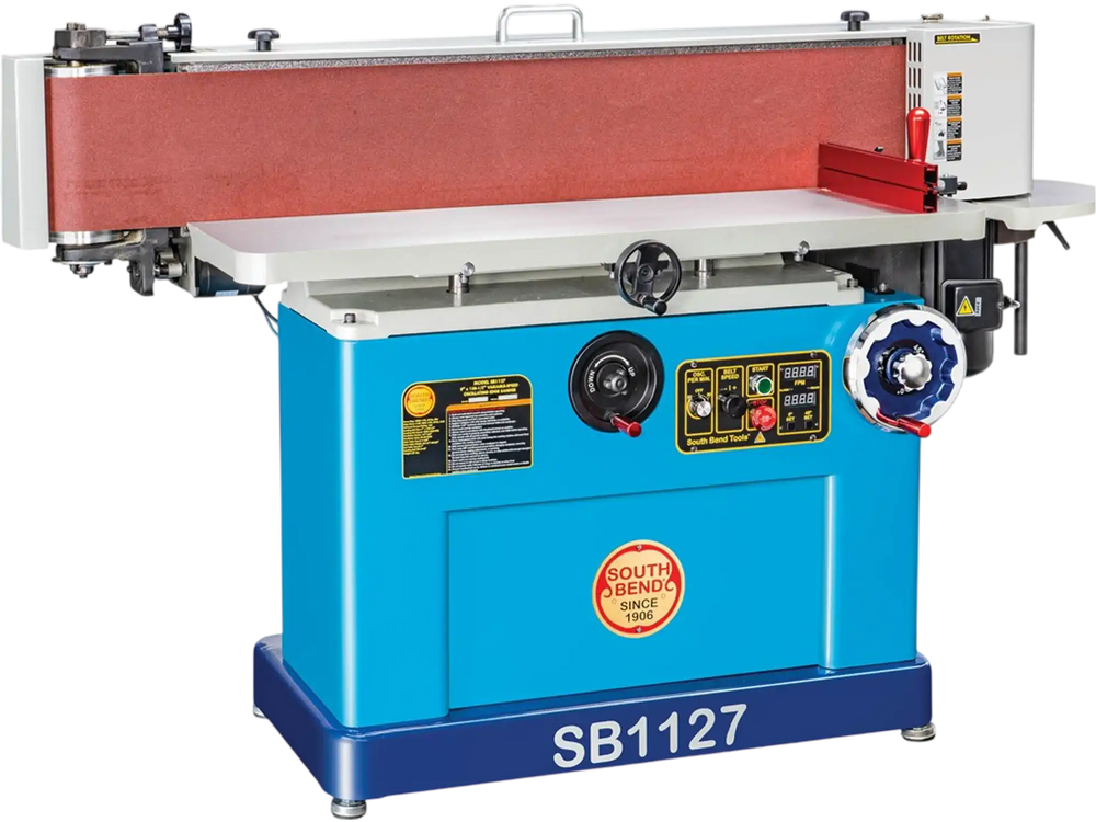 South Bend SB1127 - 9" x 138-1/2" Variable-Speed Oscillating Edge Sander
