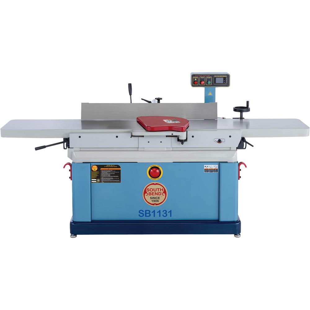 South Bend SB1131 - 16" Parallelogram Jointer with Helical Cutterhead & DRO