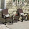 Set of 2 Patio Chairs with Quick-drying and Breathable Fabric for Backyard-Brown - Gallery View 1 of 9
