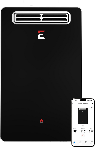 Eccotemp SH22-NG SmartHome Tankless Water Heater Natural Gas 6.8 GPM Outdoor Wi-Fi Open Box