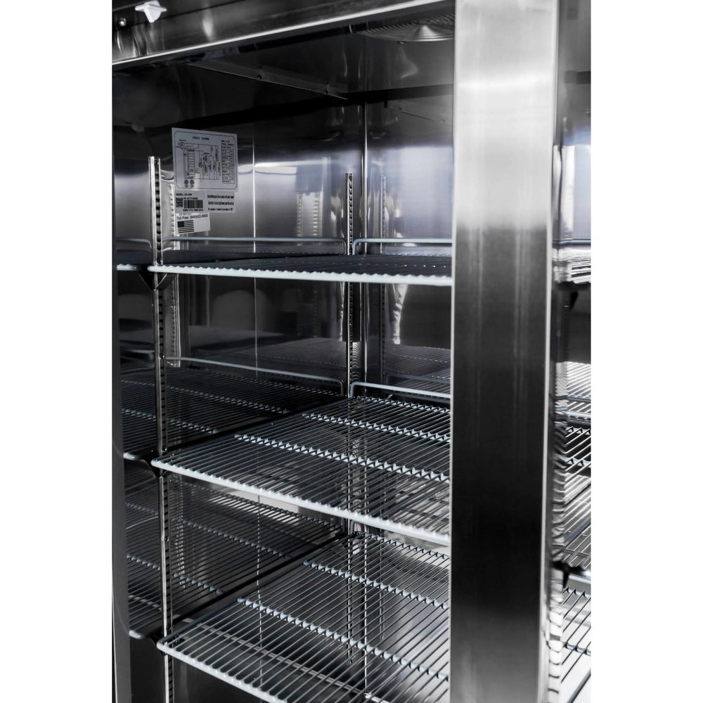 SABA S-47R Commercial Refrigerator 47 cu. ft. Two Door Reach-In Stainless Steel New