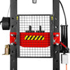 30 Ton H-Frame Air/Hydraulic Shop Press with Hand Winch & Press Pin Kit,  Fully Welded Steel Frame,  Safety Guard,  Foot Pedal Control,  HSP30