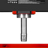 30 Ton H-Frame Air/Hydraulic Shop Press with Hand Winch & Press Pin Kit,  Fully Welded Steel Frame,  Safety Guard,  Foot Pedal Control,  HSP30