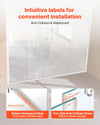 VEVOR Semi-frameless Shower Door - Image 6