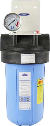 Crystal Quest Compact Whole House Water Filter for Metal Removal 2-4 GPM for 1-2 People New