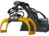 50" Skid Steer Rotary Log Grapple,  360° Rotation,  3000 Lbs Capacity