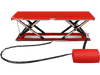 Stationary Electric Hydraulic Parallel Double Scissor Lift Table 3300lb Capacity,  108.3" x 31.5" Platform,  33.9" Lift Height,  UL Certified Motor,  ELT33P
