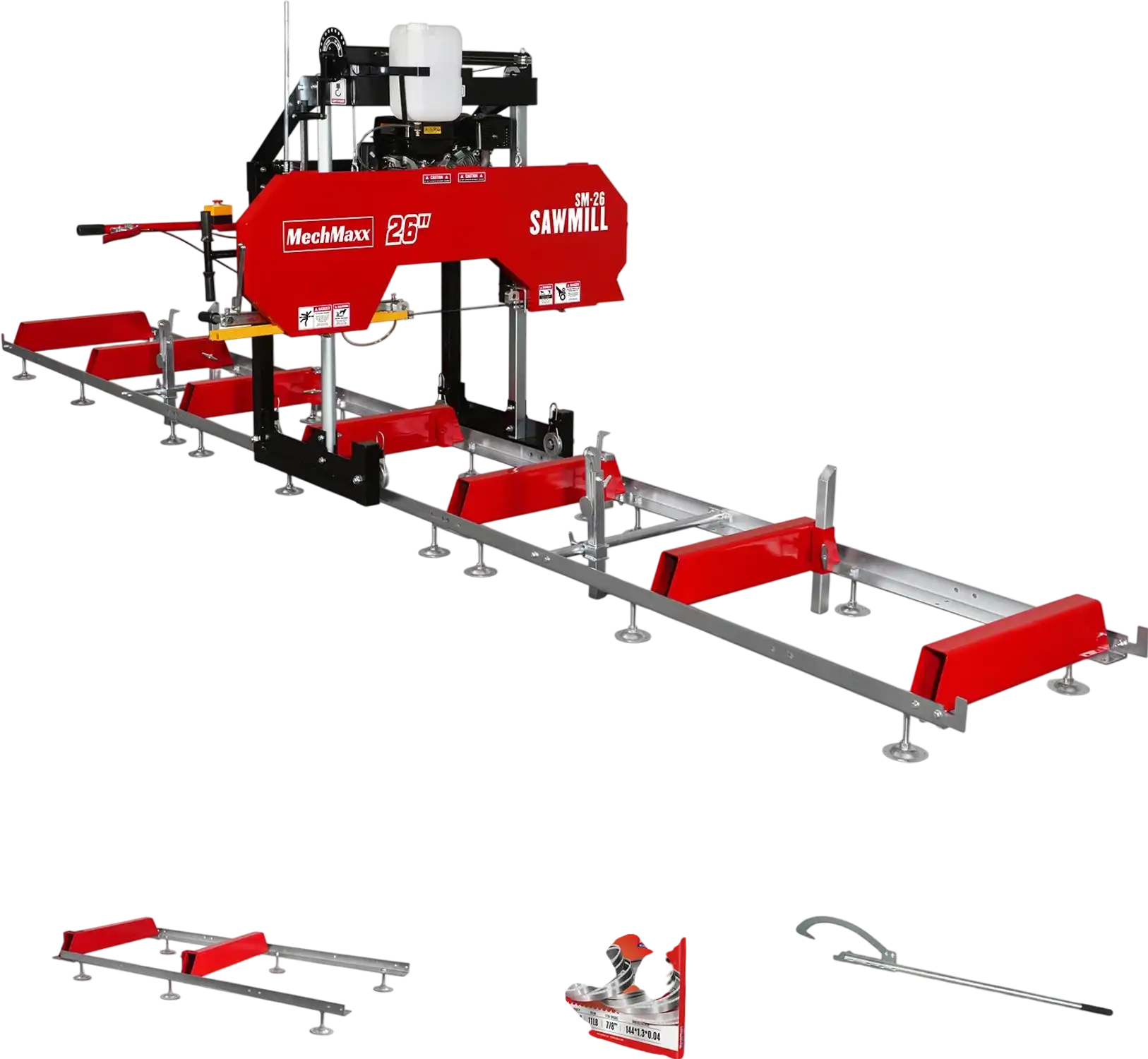MechMaxx SM26 Sawmill Portable 26