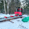 32" Portable Sawmill,  459cc 15HP E-Start Gasoline Engine,  26.5" Board Width,  13' Track Length ,  SM-32