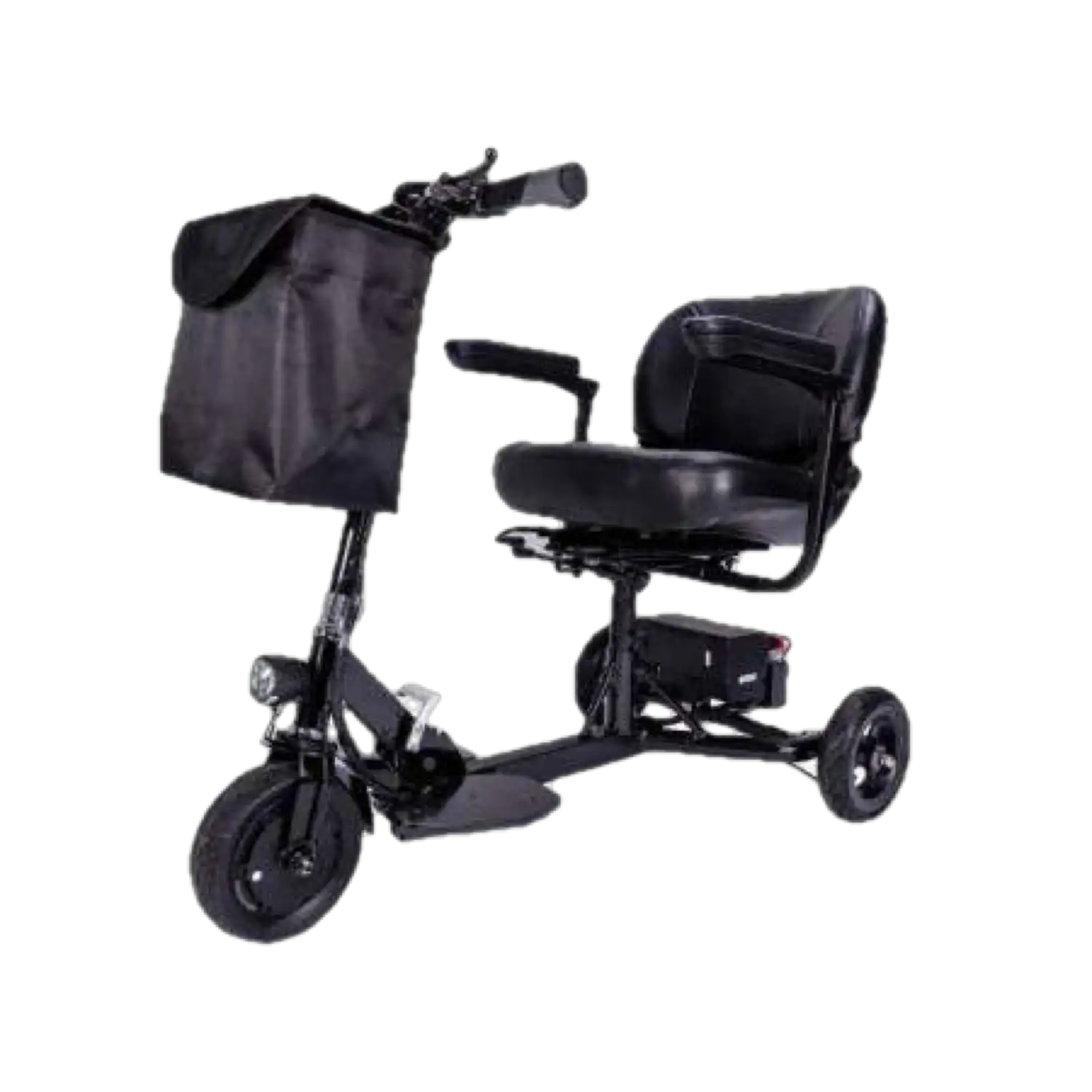 Glion Snapngo Foldable Lightweight Portable Mobility Travel Scooter 7 MPH Black New