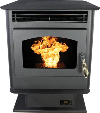 Breckwell SP22 Maverick Pellet Stove with Pedestal 1500 Sq. Ft 40,000 BTUs New