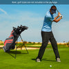 Golf Stand Cart Bag with 6-Way Divider Carry Pockets-Red - Gallery View 1 of 8