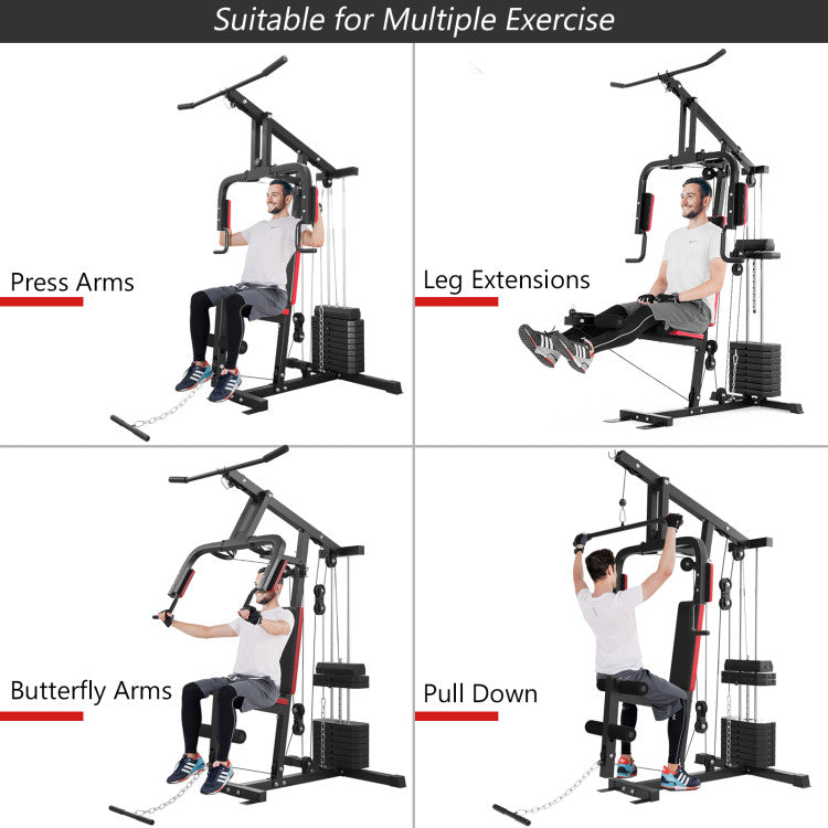 Costway Multifunction Cross Training Workout Machine New