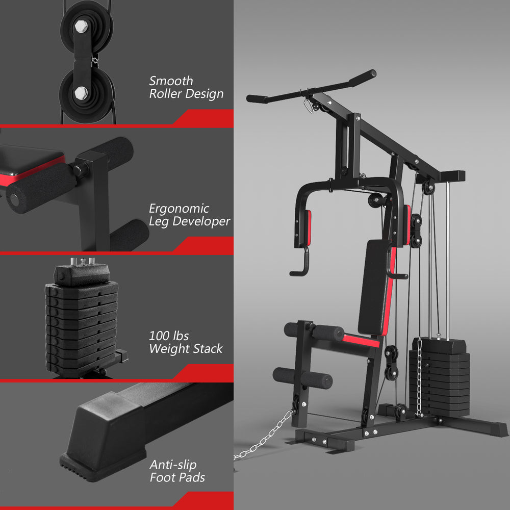 Costway Multifunction Cross Training Workout Machine New