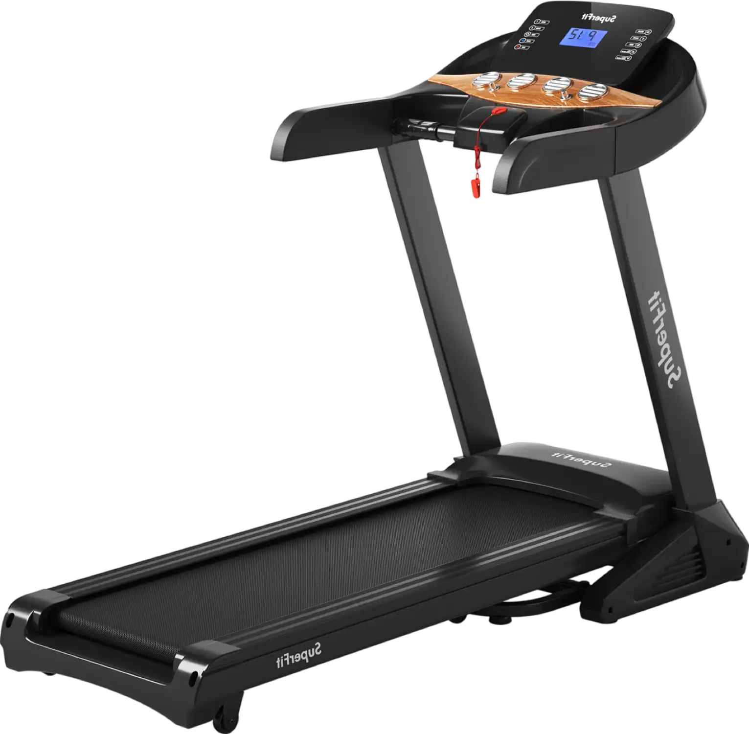 Costway Folding Treadmill 3.75 HP with Auto Incline 12 Presets and App Control New