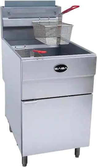 SABA GF85-P Commercial Deep Fryer Liquid Propane 150,000 BTU 85 Lbs Capacity New