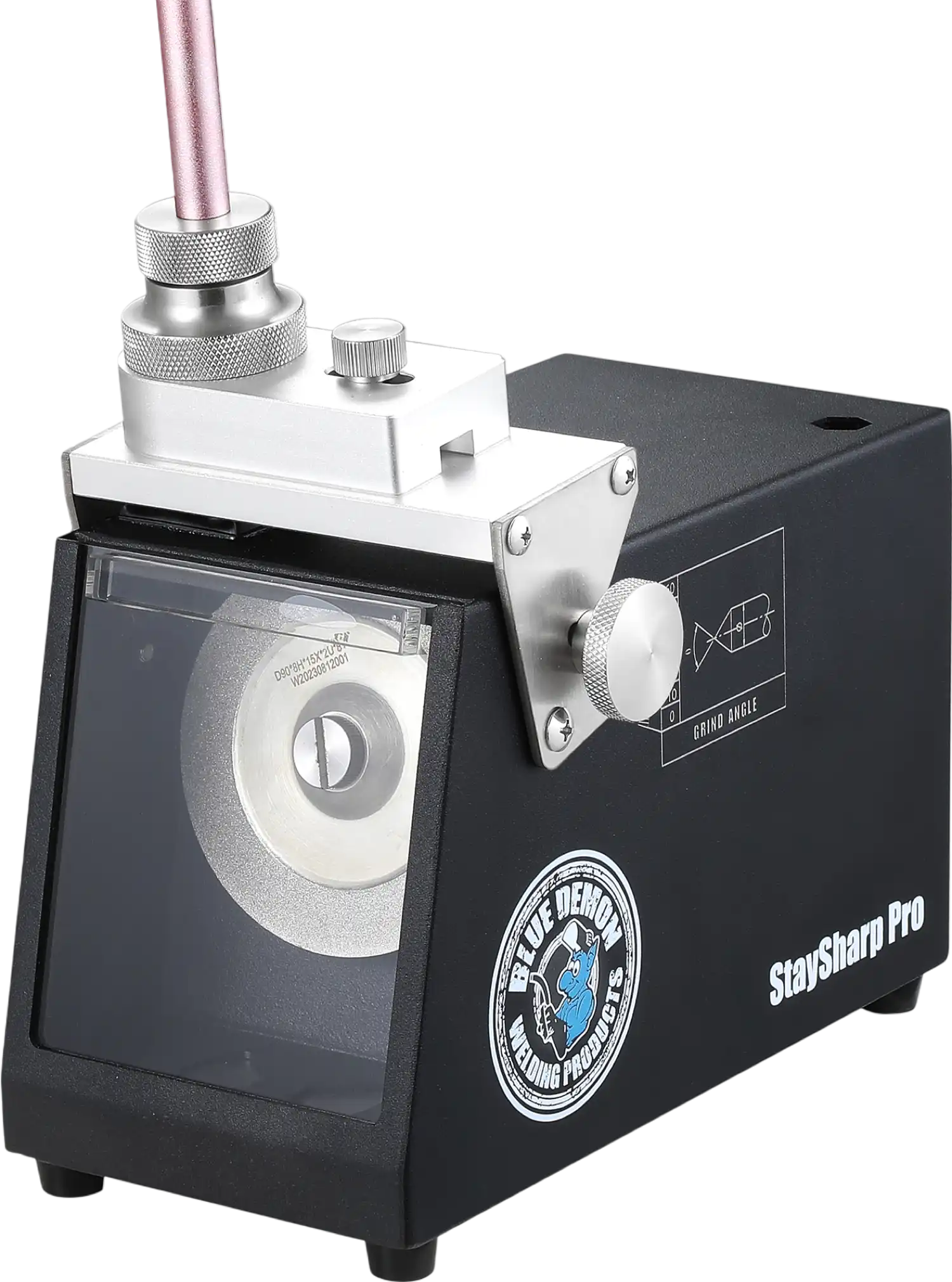 Blue Demon StaySharp Pro Tungsten Sharpener 0-60° 5000 RPM with 3 Collets New