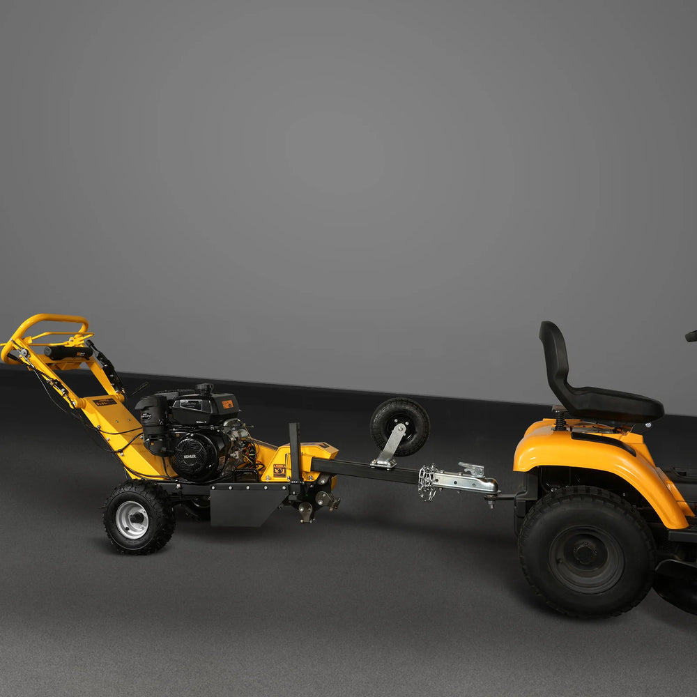 15-inch 14hp 429cc KOHLER E-Start Stump Grinder with Tow Bar,  SG380