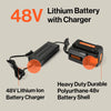 Super Handy GUT174 Battery 48V 2Ah Lithium-Ion with Charger New