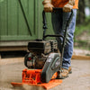 Super Handy GUO118 Plate Compactor 12" Tamping Depth 7HP 4200lbs Impact Force New
