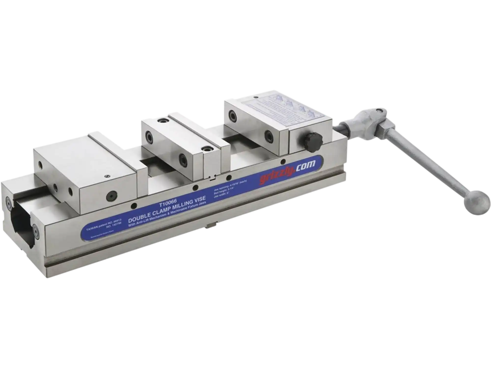 Grizzly T10066 Milling Vise 6