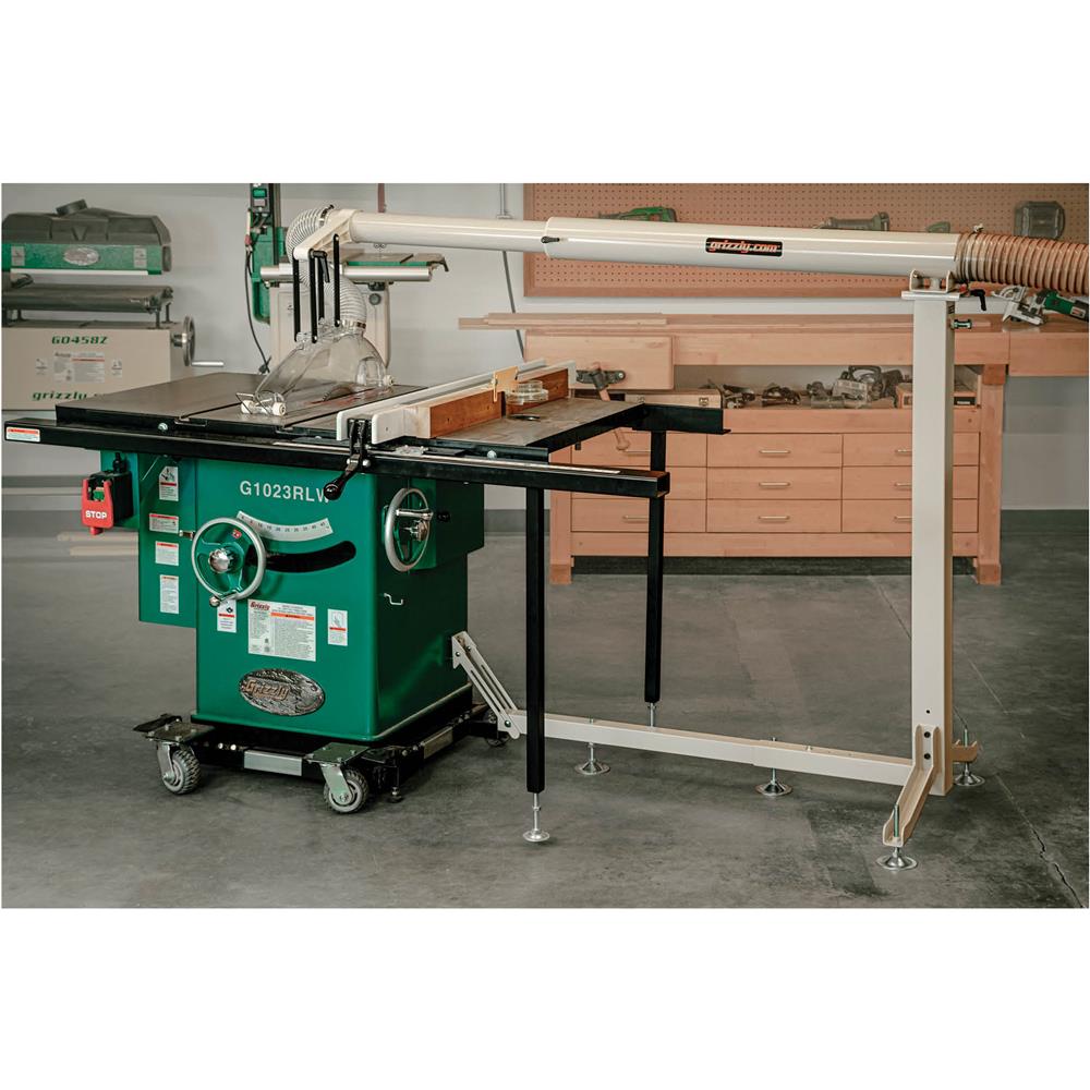 Grizzly T10113 - Overarm Table Saw Blade Guard and Dust Enclosure