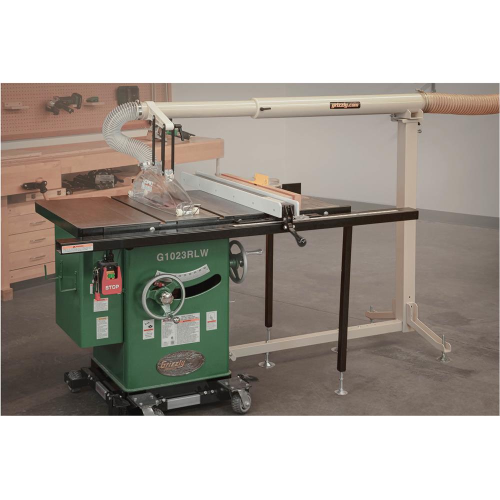Grizzly T10113 - Overarm Table Saw Blade Guard and Dust Enclosure