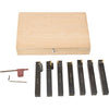 Grizzly T10295 - 7 Piece Indexable Carbide Set 5/8"
