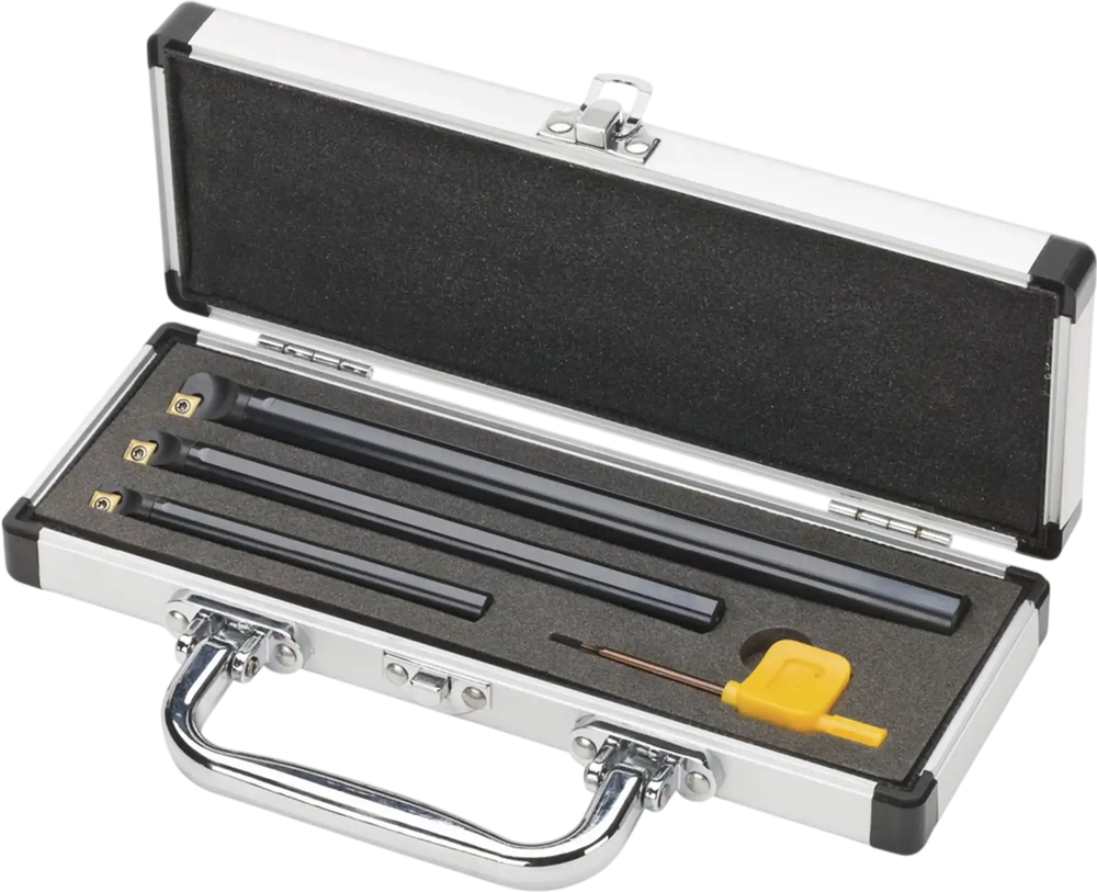 Grizzly T10438 - Carbide Insert CCMT Boring Bar Set, 3-Pc.