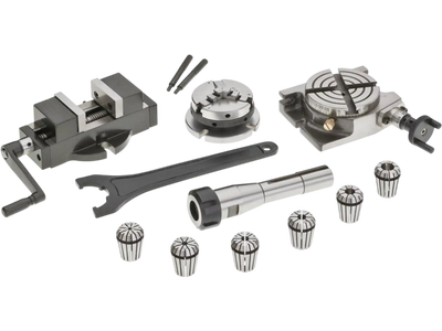 Grizzly T10442 Milling Accessories Milling Tool Kit 10 Pc New