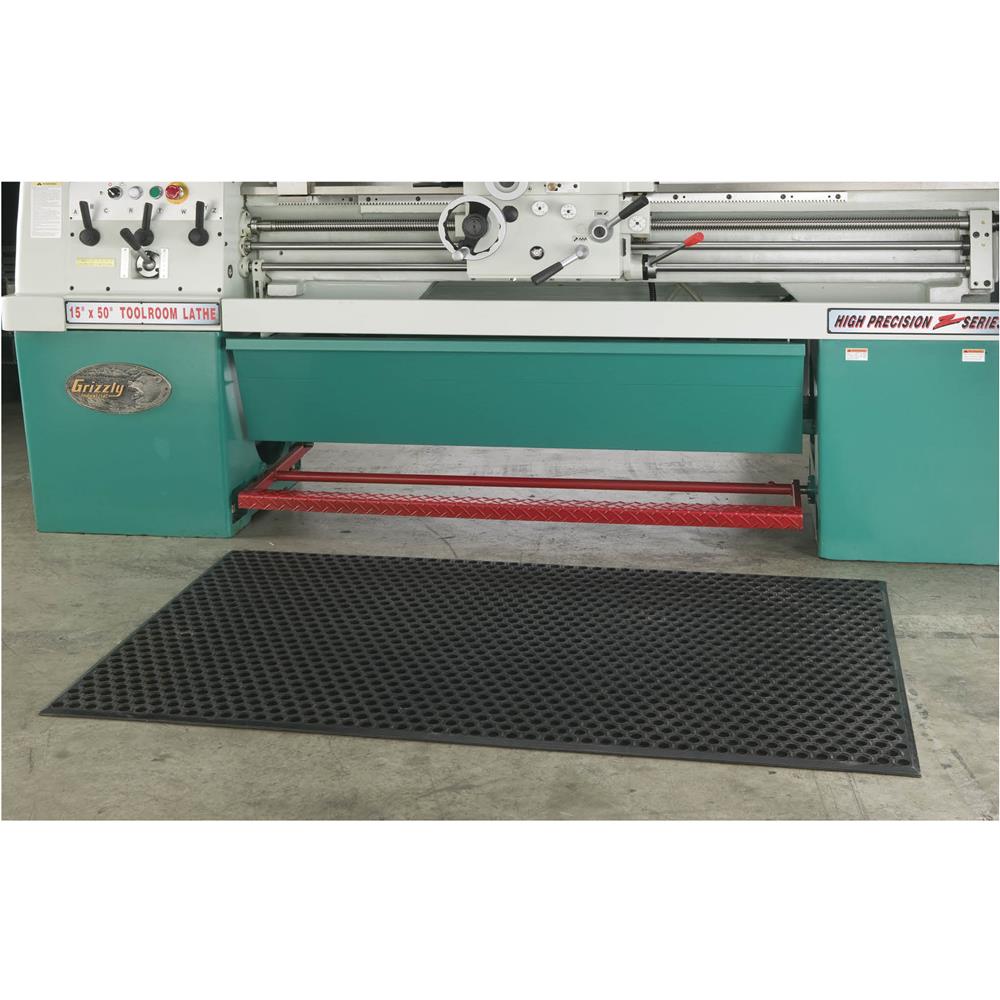 Grizzly T10456 - Heavy Duty Anti-Fatigue Mat 3' x 5'