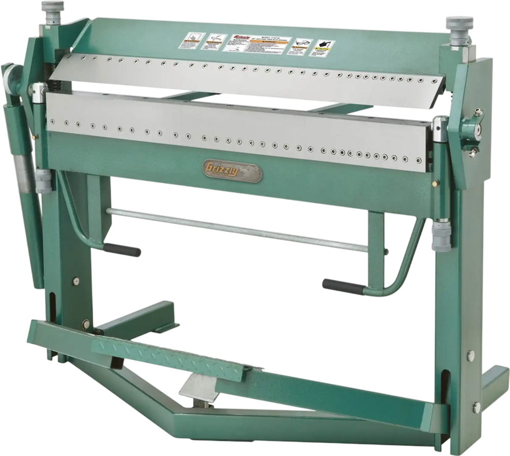 Grizzly T10718 - 50" 16-Gauge Pan and Box Brake