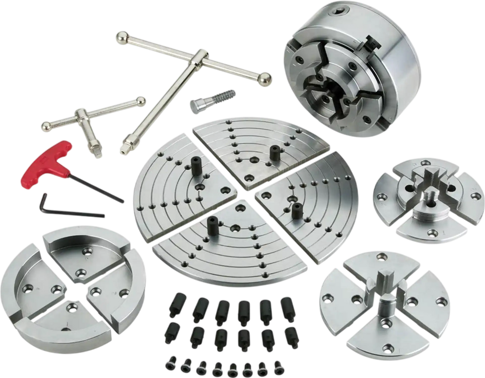 Grizzly T10811 - 5-1/2" Wood Lathe Chuck Set
