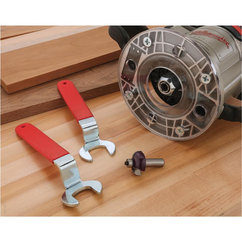 Grizzly T1193 - Router Collet Wrench Set, 2 pc.