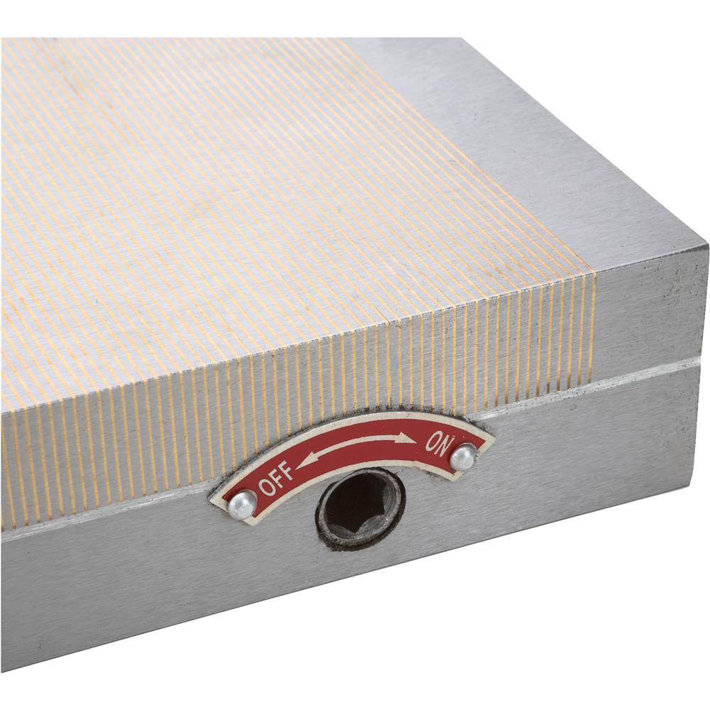 Grizzly T1229 - 6" x 12" Dense Magnetic Chuck