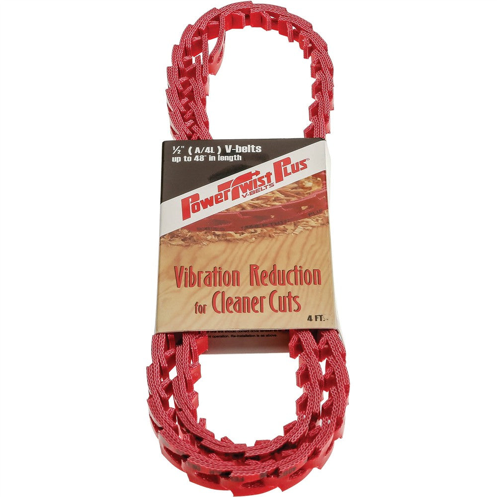 Grizzly T21992 - Power Twist V-Belt, 1/2" x 4'