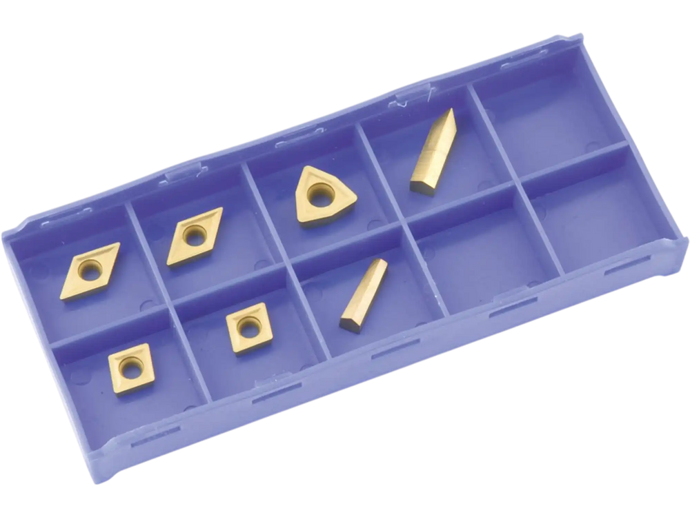 Grizzly T23906 - M30 TiN Insert Set (7) for T10294 - Stainless Steel