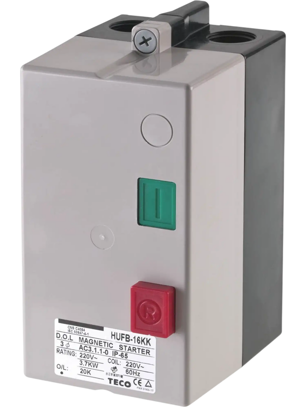 Grizzly T24103 - Magnetic Switch, 3-Phase, 220V Only, 2 HP, 7.2-10A