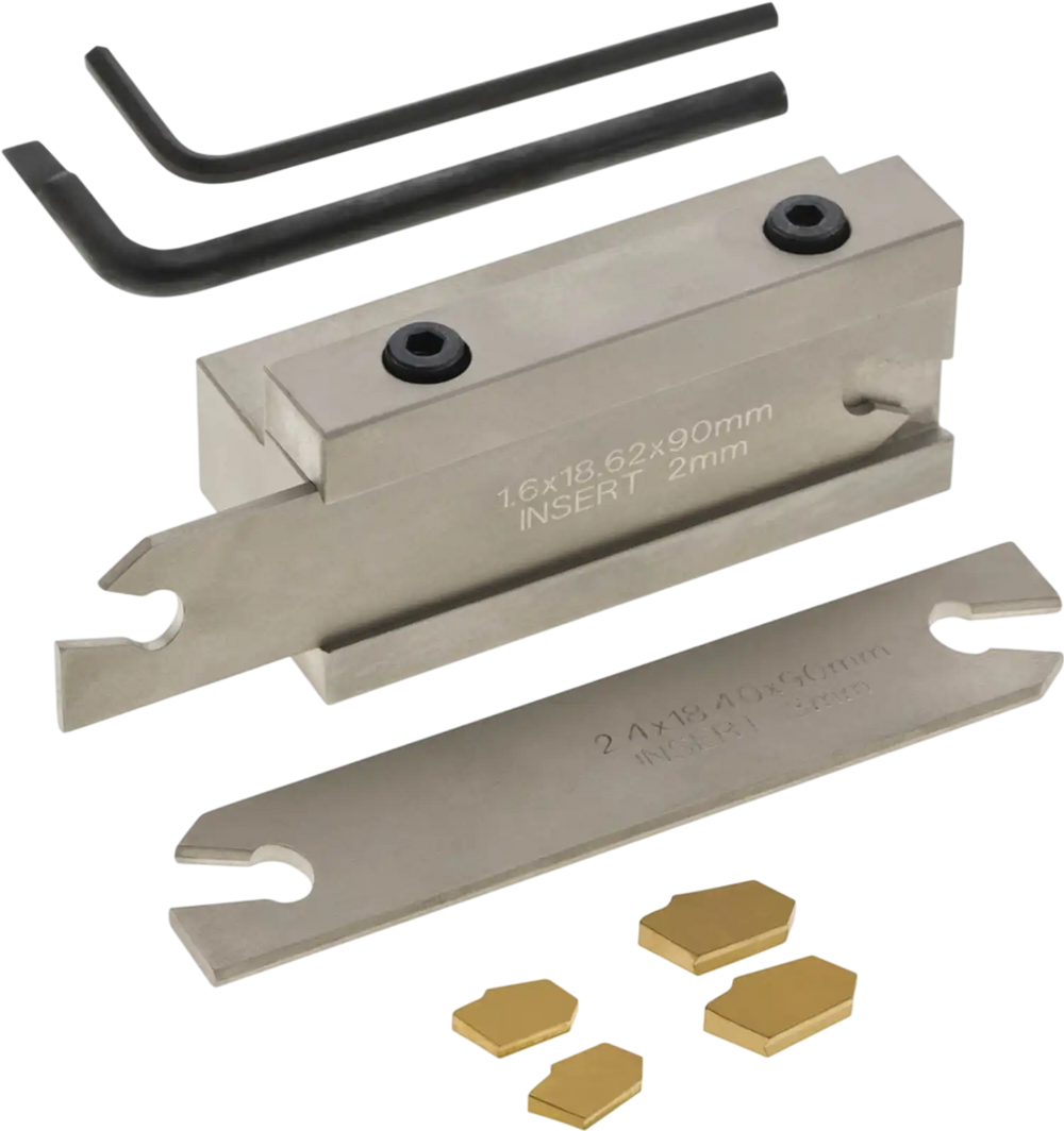 Grizzly T24977 - 5/8" Indexable Parting Tool Set